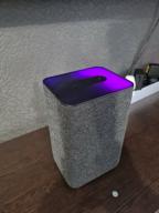 img 2 attached to Smart speaker Yandex Station 2 with Alice, black anthracite, 30W review by Momchil Vasilev ᠌