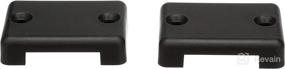 img 4 attached to Seachoice Wire Cover - Black Plastic Finish (Pack of 2)