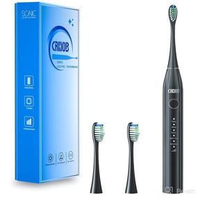 img 4 attached to 🦷 CRKIOB Rechargeable Whitening Toothbrush: Superior Oral Care