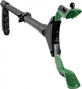 img 4 attached to Rirether Foldable Reacher Grabber With Carrying Bag, 32" Grabber Tool For Elderly With Upgraded Version Jaw, Rotating Head Grabber Reacher Tool,Magnetic Tip And Hook (Green)