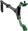 rirether foldable reacher grabber with carrying bag, 32" grabber tool for elderly with upgraded version jaw, rotating head grabber reacher tool,magnetic tip and hook (green) logo