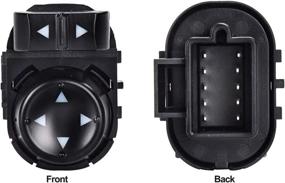 img 2 attached to 🔁 OE Replacement Power Mirror Switch for 2007-2014 Chevy Silverado GMC Sierra – Replaces OE# 22883768 25778970