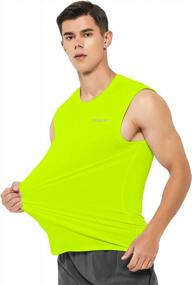 img 3 attached to DEMOZU Men'S Quick Dry Sleeveless Athletic Tank Top For Running, Workouts, Swimming, Beach, And Muscle Training - Available In Big And Tall Sizes