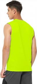 img 2 attached to DEMOZU Men'S Quick Dry Sleeveless Athletic Tank Top For Running, Workouts, Swimming, Beach, And Muscle Training - Available In Big And Tall Sizes