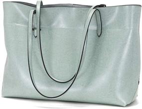 img 3 attached to Covelin Handbag Genuine Leather Shoulder Women's Handbags & Wallets at Totes