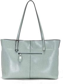 img 2 attached to Covelin Handbag Genuine Leather Shoulder Women's Handbags & Wallets at Totes