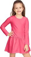 caomp sleeve organic spandex patterned girls' clothing : dresses logo