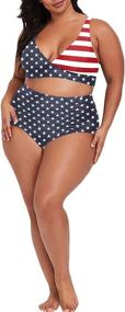 img 1 attached to Sovoyontee Womens Waisted Swimsuit Bathing Women's Clothing at Swimsuits & Cover Ups