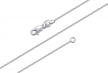 925 sterling silver cable chain necklace, italian solid nickel-free lobster claw clasp - 1mm/1.5mm thickness, available in 14-30 inches logo