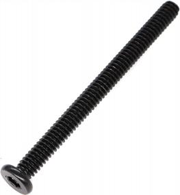 img 1 attached to BinifiMux 12Pcs Black 1/4-20 X 3" Socket Cap Screws Allen Head With One Hex Key