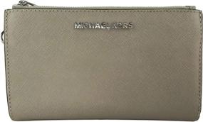 img 3 attached to Michael Kors Travel Wristlet Saffiano Women's Handbags & Wallets via Wristlets