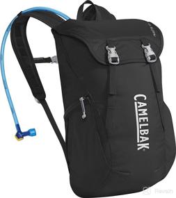 img 3 attached to Camelbak Arete 18 Hydration Pack 🎒 - Ultimate Water Storage Solution, Black/Silver, 50 oz.