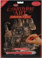 engraving art kit for copper, featuring kitten and puppy - by royal and langnickel logo