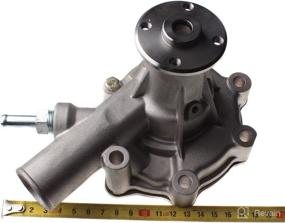 img 1 attached to 🚜 High-performance Water Pump MM409302 for Case IH Tractor Models 234, 235, 244, 245, 254, 255, 1120, and 1130