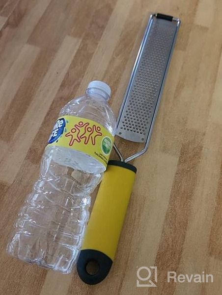 img 1 attached to Aisoso'S Premium Stainless Steel Cheese Grater & Lemon Zester: The Ultimate Kitchen Tool For Zesting And Grating review by Loren Rindfleisch
