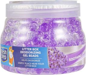 img 3 attached to 🐱 Fresh Step Lavender Scented Litter Box Deodorizing Gel Beads: Effective Pet Odor Eliminator & Air Freshener - 12 oz