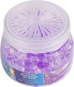 img 1 attached to 🐱 Fresh Step Lavender Scented Litter Box Deodorizing Gel Beads: Effective Pet Odor Eliminator & Air Freshener - 12 oz