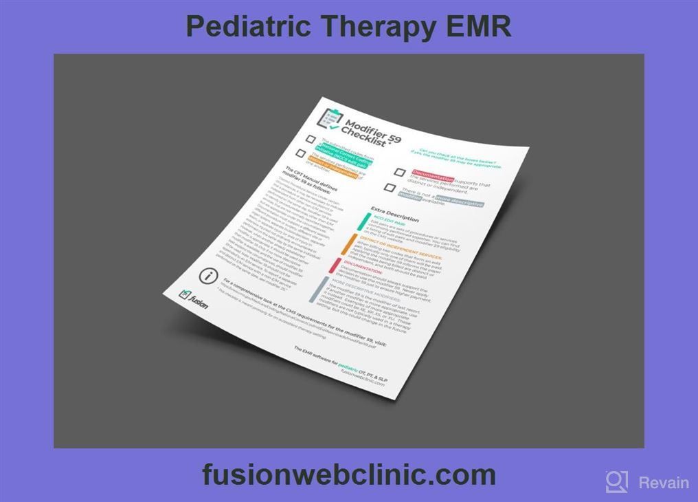 img 1 attached to Pediatric Therapy EMR review by Rafael Lewis