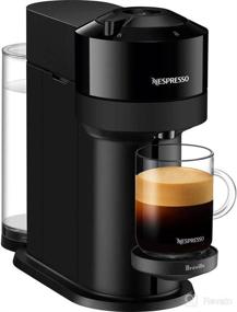 img 4 attached to ☕️ Ultimate Coffee Experience: Nespresso BNV550GLB Vertuo Next Espresso Machine with Aeroccino by Breville in Gloss Black
