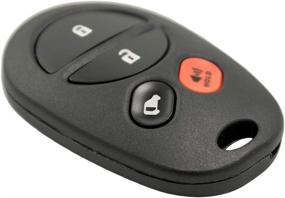img 3 attached to 🔑 Keyless2Go Replacement Key Fob for Toyota Sienna with FCC ID GQ43VT20T - 2 Pack: Enhanced Keyless Entry Solution