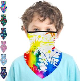 img 4 attached to EOMTAM Reusable Funtion Protection Bandanas Girls' Accessories ~ Cold Weather