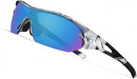 torege поляризованные спортивные солнцезащитные очки для мужчин женщин велоспорт бег вождение рыбалка гольф бейсбол очки tr02 модернизированный логотип