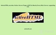 img 1 attached to seliSoft ActiveHTML review by Brian Garrett