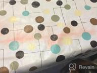 img 1 attached to Waterproof Flannel Backed Vinyl Tablecloth - Oblong (60X90 Inches) review by Cary Clemons