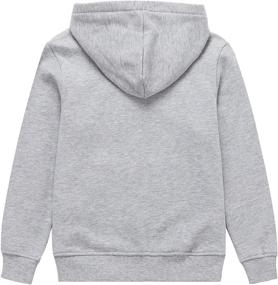 img 3 attached to KOWDRAGON Sweatshirt Classic Lounging Full Zip - Fashionable Boys' Hoodies & Sweatshirts