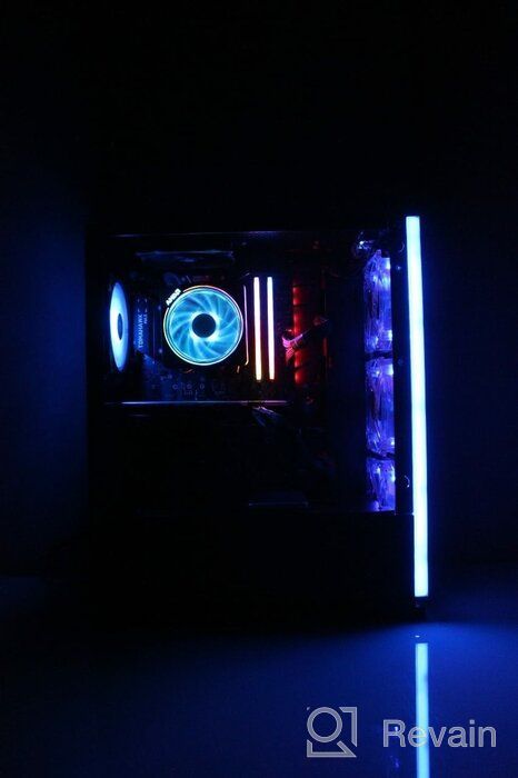 img 1 attached to Zalman S5 Black Medium Tower ATX Case with Glass Panels - Enhanced RGB Lighting review by Daniel Young Joong H ᠌