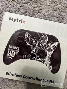 img 8 attached to Mytrix Wireless Pro Controller For Switch/Switch Lite - Macro, Wake-Up, Headphone Jack, Turbo, Motion & Vibration - Perfect Gift For Gamer Girls & Boys