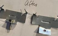 img 1 attached to Set Of 20 Retrofit Recessed Downlight Housing C Clips With Self-Tapping Screws - Compatible With Torsion Spring For Easy Hook-On Feature Ideal For Down Light Can Lighting (10 Pairs) review by Lequon Kirkpatrick