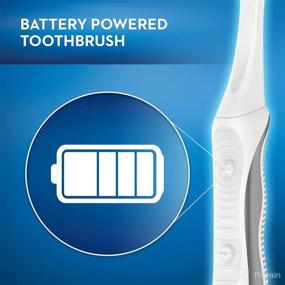 img 1 attached to 🪥 Charcoal Bristle Battery Toothbrush by Oral B