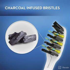 img 2 attached to 🪥 Charcoal Bristle Battery Toothbrush by Oral B