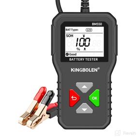 img 4 attached to 🚗 KINGBOLEN BM550 Car Battery Tester - 6V 12V 24V, 100-2000 CCA Voltage & Internal Resistance Tester, Accurate Digital Auto Battery Analyzer for Cars Trucks SUV ATV Boats Motorcycles