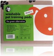 🐾 lola bean international 24-inch by 24-inch washable pet training pads: durable & reusable 2-pack solution logo