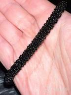img 1 attached to SIGONNA Eyeglass Chain Holder Necklace - Premium Beaded Glasses Strap - Chain Eyeglass Holder Necklace - Eyeglass Chain For Women - Eye Glasses String Strap Cord (Black) review by Brian Carrizales