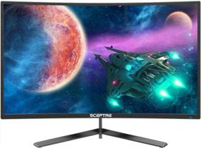 img 1 attached to Sceptre C248B-144R: A Curved 24 💻 Inch 1080P DisplayPort Monitor with FreeSyncTM Technology