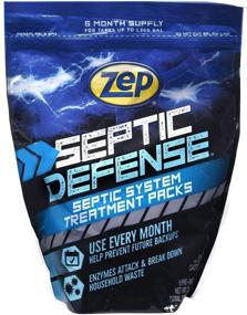 img 1 attached to 🚽 Zep ZSTP6 Septi-Pack: Powerful 12 Ounce Concentrated Septic Treatment for Effective Results