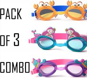 img 2 attached to See Clearly Underwater With WIN.MAX Kids' Swim Goggles!