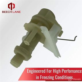 img 2 attached to 🚽 Thetford Magic V Toilets Water Module Assembly 31705 by Beech Lane - Patented Upgraded Design for Leak Resistance & Extended Valve Lifespan, High Performance (Natural), Designed in USA