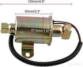 img 3 attached to 🔌 Onan Cummins Compatible Electrical Fuel Pump: 149-2620 A029F887 A047N929 - Top Quality and Reliability