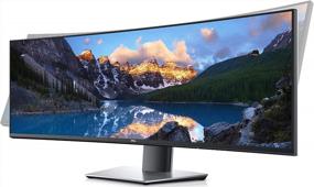 img 3 attached to Experience the Ultimate Display with Dell's Led Lit U4919DW Monitor: Curved, 60Hz, HD