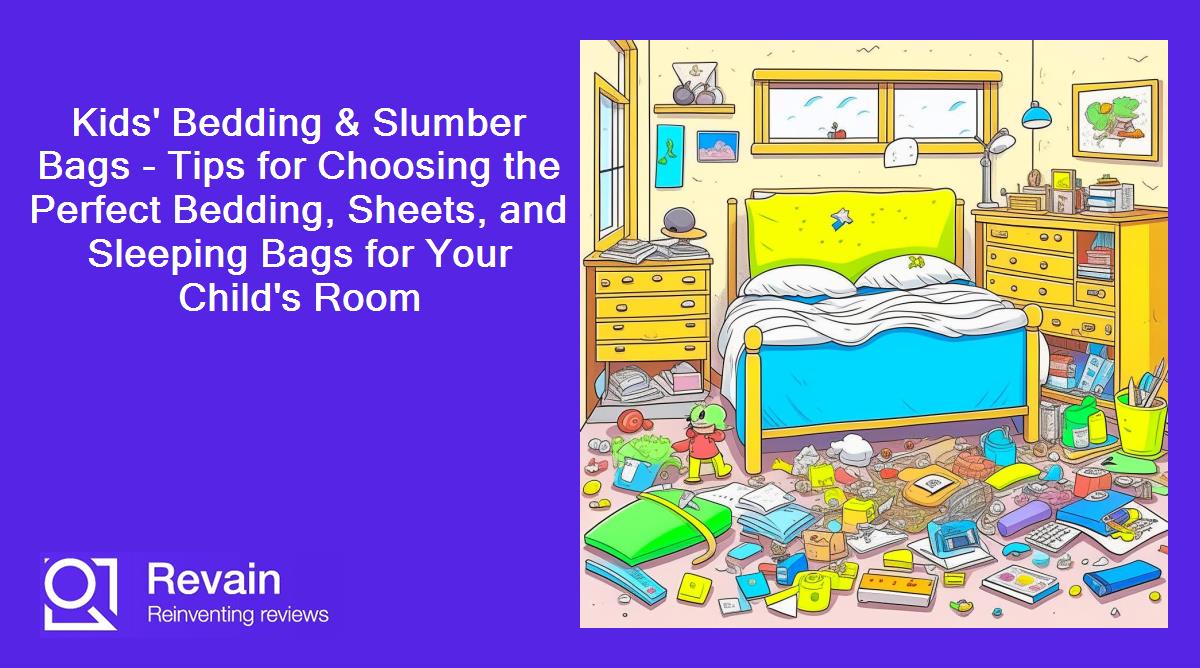 Kids' Bedding & Slumber Bags - Tips for Choosing the Perfect Bedding, Sheets, and Sleeping Bags for Your Child's Room