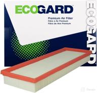 🚗 ecogard xa6183 premium engine air filter for fiat 500 1.4l (2012-2016) - improve your vehicle's performance логотип