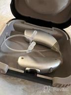 img 1 attached to Rechargeable BTE Hearing Aids For Seniors And Adults With Adaptive Feedback Cancellation And Layered Noise Reduction - Two Sound Tube Options, Latest Upgrade, Including Charging Dock (Pair) review by Jonathan Sanders