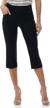 stylish comfortable capris for women: rekucci's wide waist with back lacing detail logo