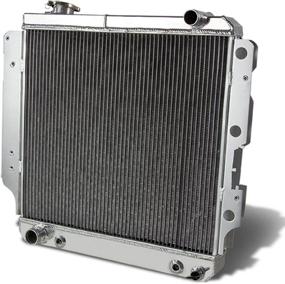 img 1 attached to 🚗 DNA Motoring RA-JEEP87-3 3-Row Full Aluminum Radiator: Compatible with 87-06 Wrangler 2.4L-4.2L - Efficient Cooling Solution for Your Jeep