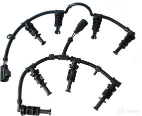 img 4 attached to 💪 Upgraded 6.4L Powerstroke Diesel Glow Plug Harness - Left and Right 8C3Z-12A690-AA 8C3Z-12A690-BA - Compatible with Ford F250 F350 F450 F550 Super Duty 6.4L (2008-2010)