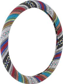 img 3 attached to Enhance Your Driving Experience with the Bell Automotive 22-1-97114-9 Universal Baja Blanket Hyper-Flex Core Steering Wheel Cover